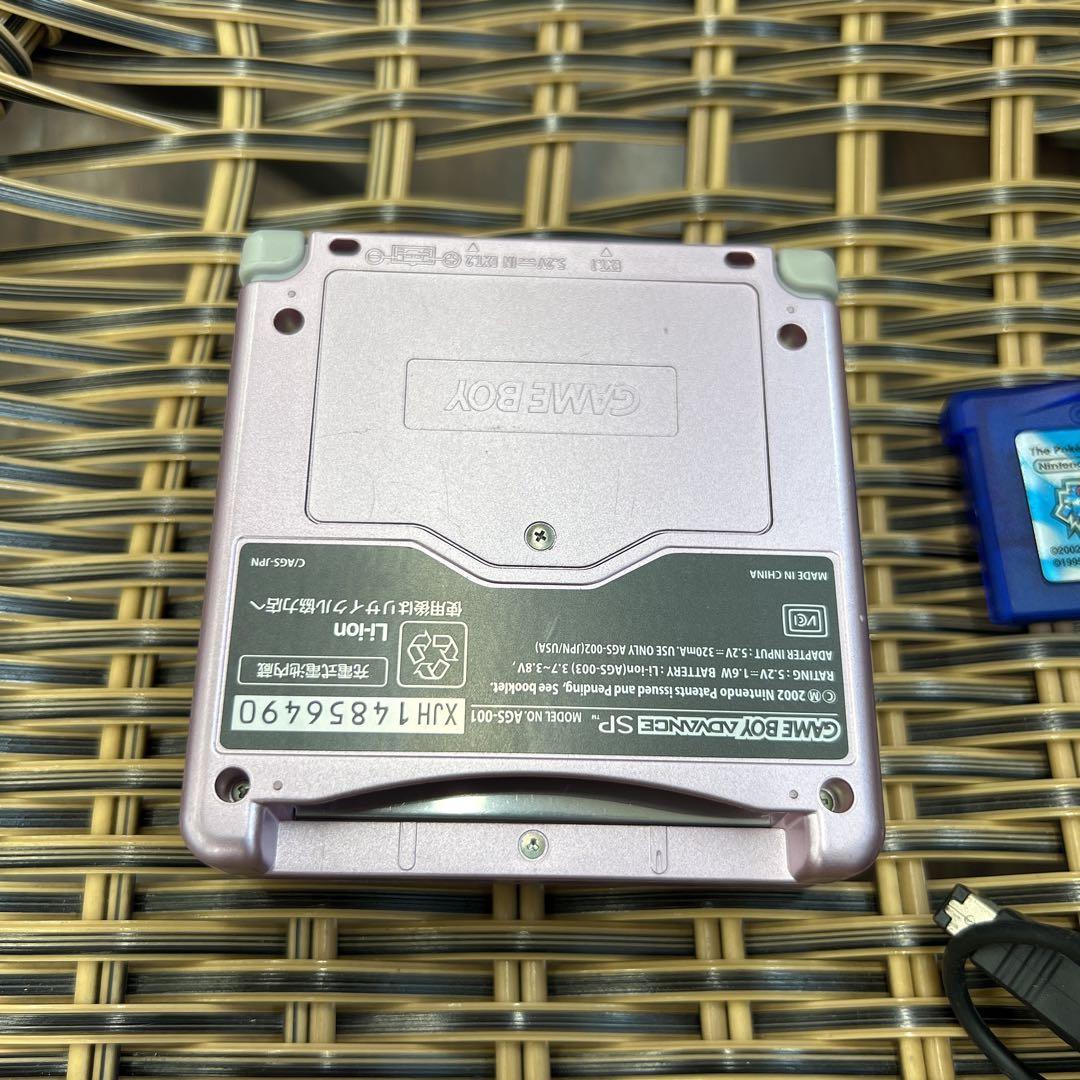 ゲームボーイアドバンスSP ポケモンソフト
