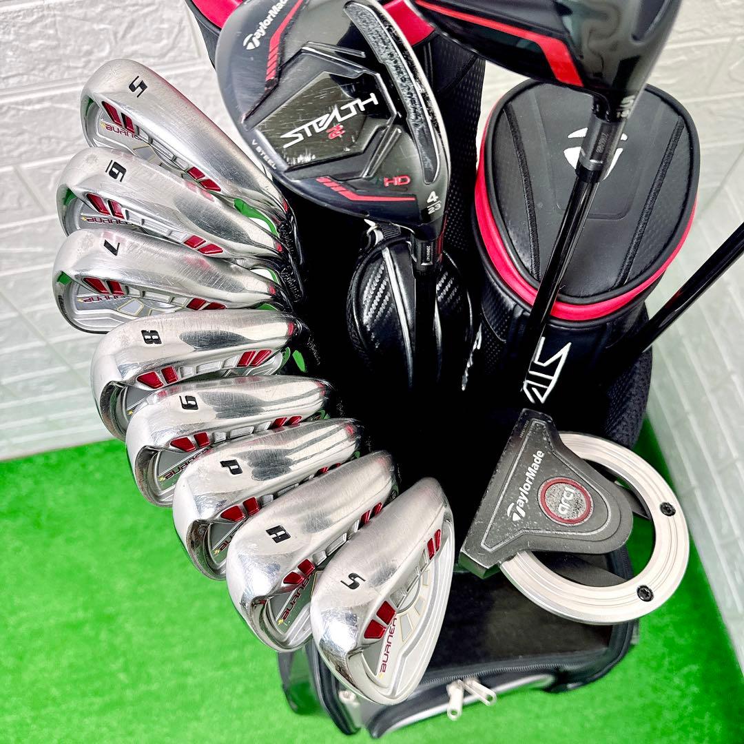 テーラーメイド ステルス メンズ ゴルフクラブ 12本セット フレックスR