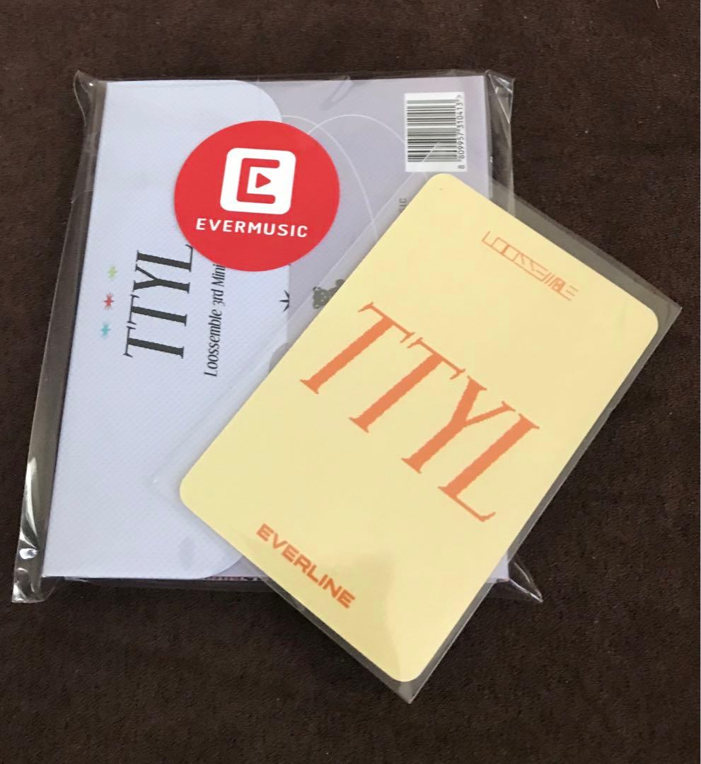 Loossemble everlien ラキドロ当選品★直筆サイン★ヨジン