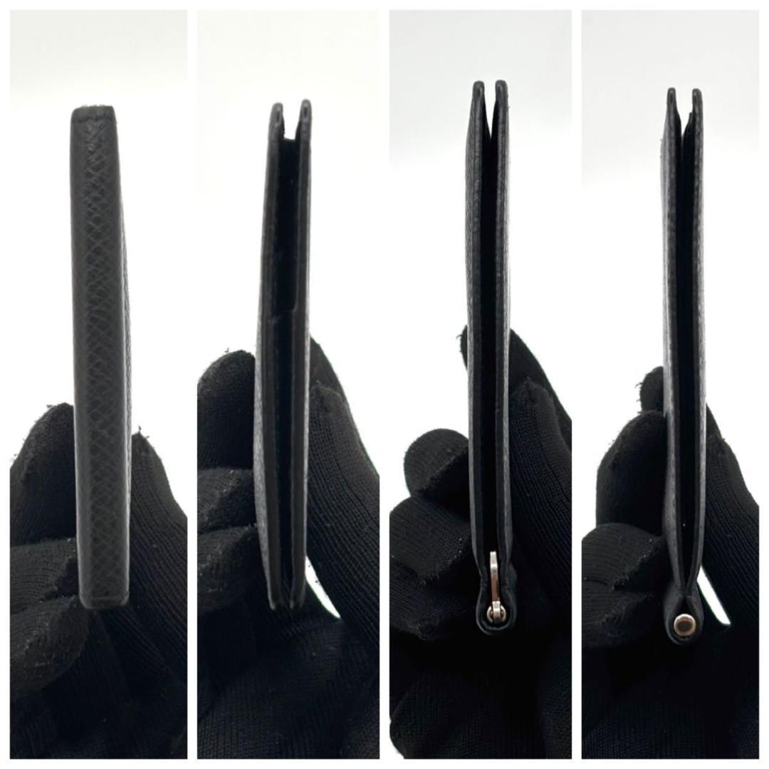 現行 IC 新品に近い ルイヴィトン タイガ パンス 黒 マネークリップ 財布