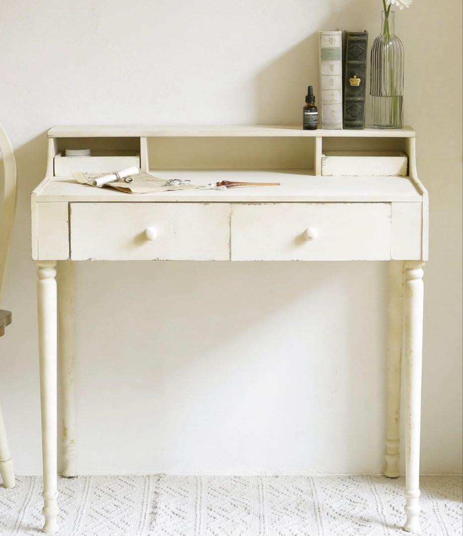 アンティークライティングデスク 新品・未使用 木製デスク ディスプレイ