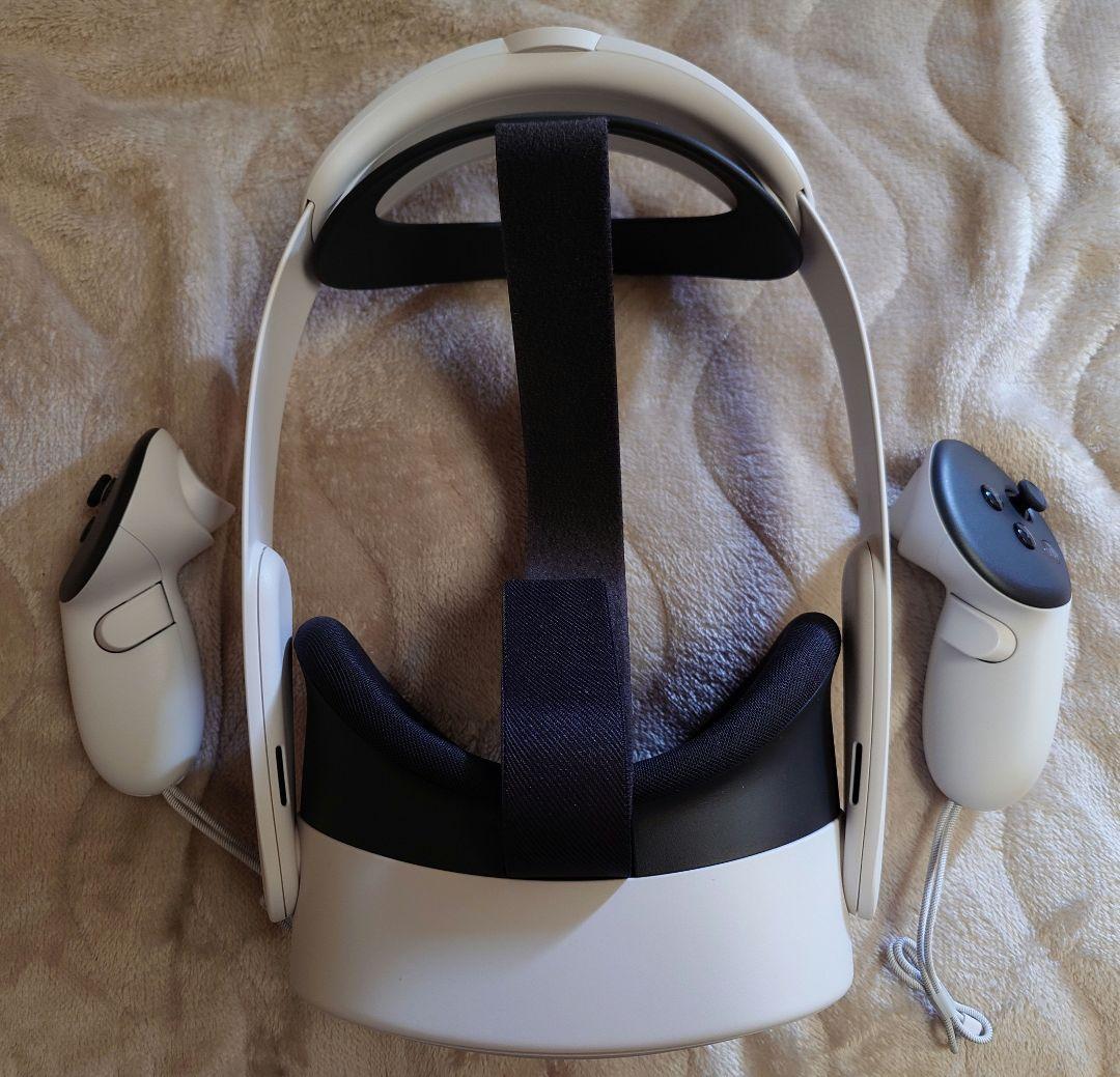  Quest 3S 128GB VRヘッドセット　Eliteストラップ