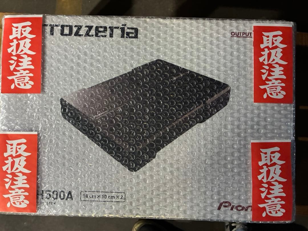 ゴールドボーンズ付属完品美品カロッツェリアPioneerTS-WH500A