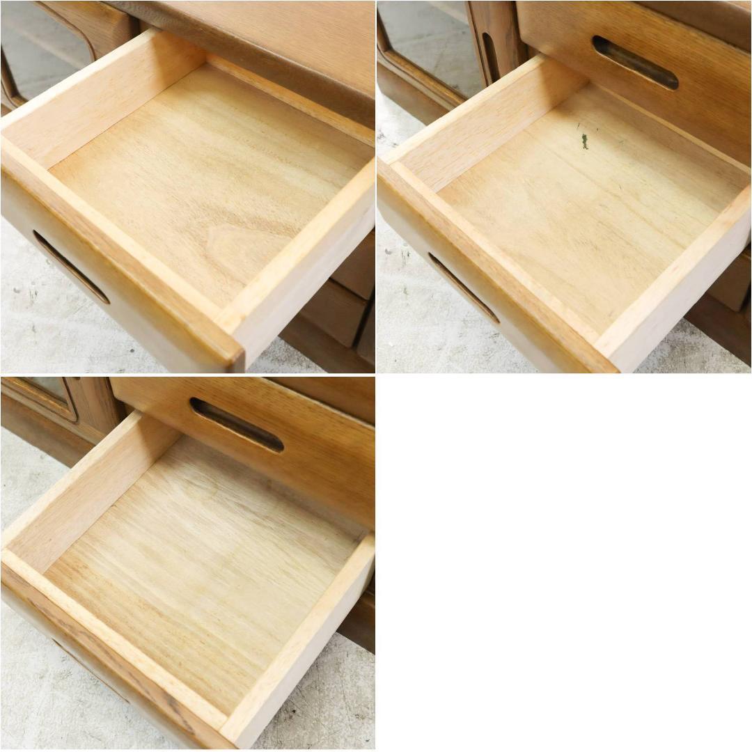 値下浜本工芸 ナラ無垢 テレビボード 幅120cm テレビ台 ローボード 国産