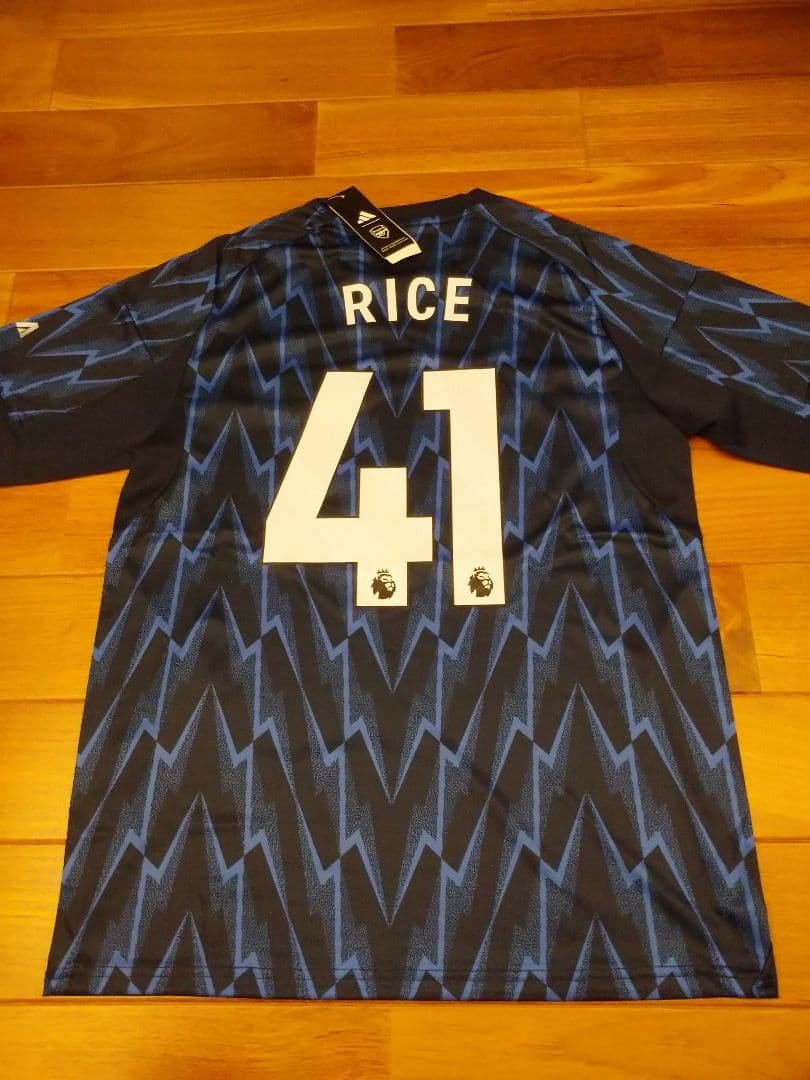 アーセナル ライス選手 アウェイユニフォーム Lサイズ