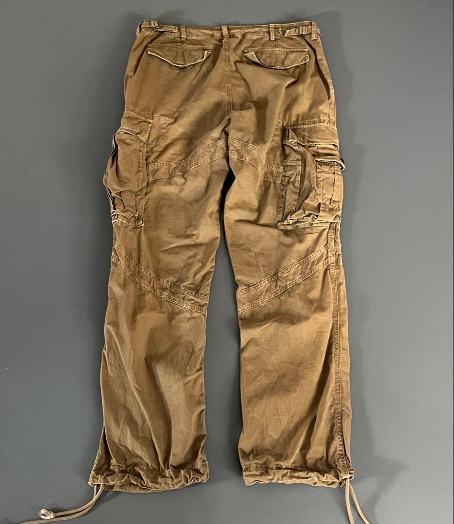 90s Polo Ralph Lauren パラシュート カーゴ パンツ ラルフ