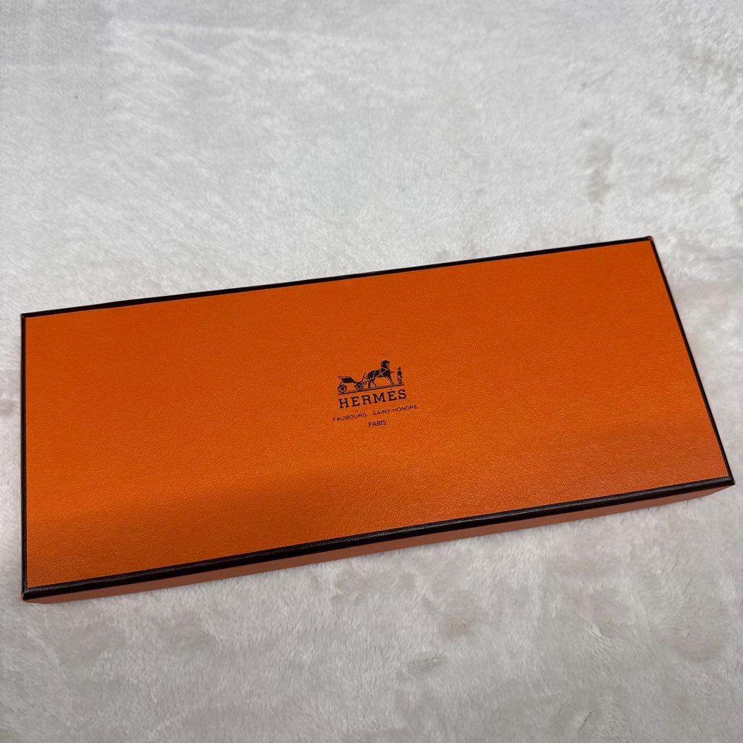 【希少色】エルメス　カレ　プチカレ　40 DIES ET HORE ブルー