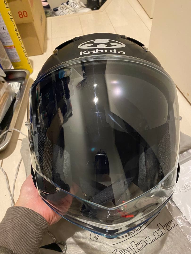 美品　Kabuto EXCEED-2 マットブラック