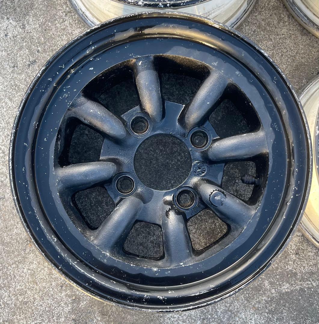 n*3様 【希少】ワタナベ12インチAタイプ5.5J +9 PCD110 4穴