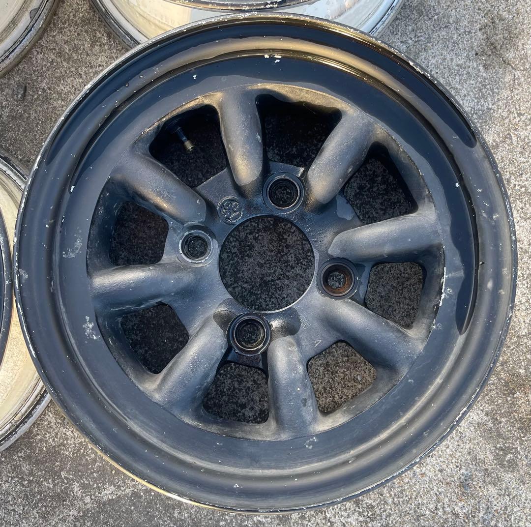 n*3様 【希少】ワタナベ12インチAタイプ5.5J +9 PCD110 4穴