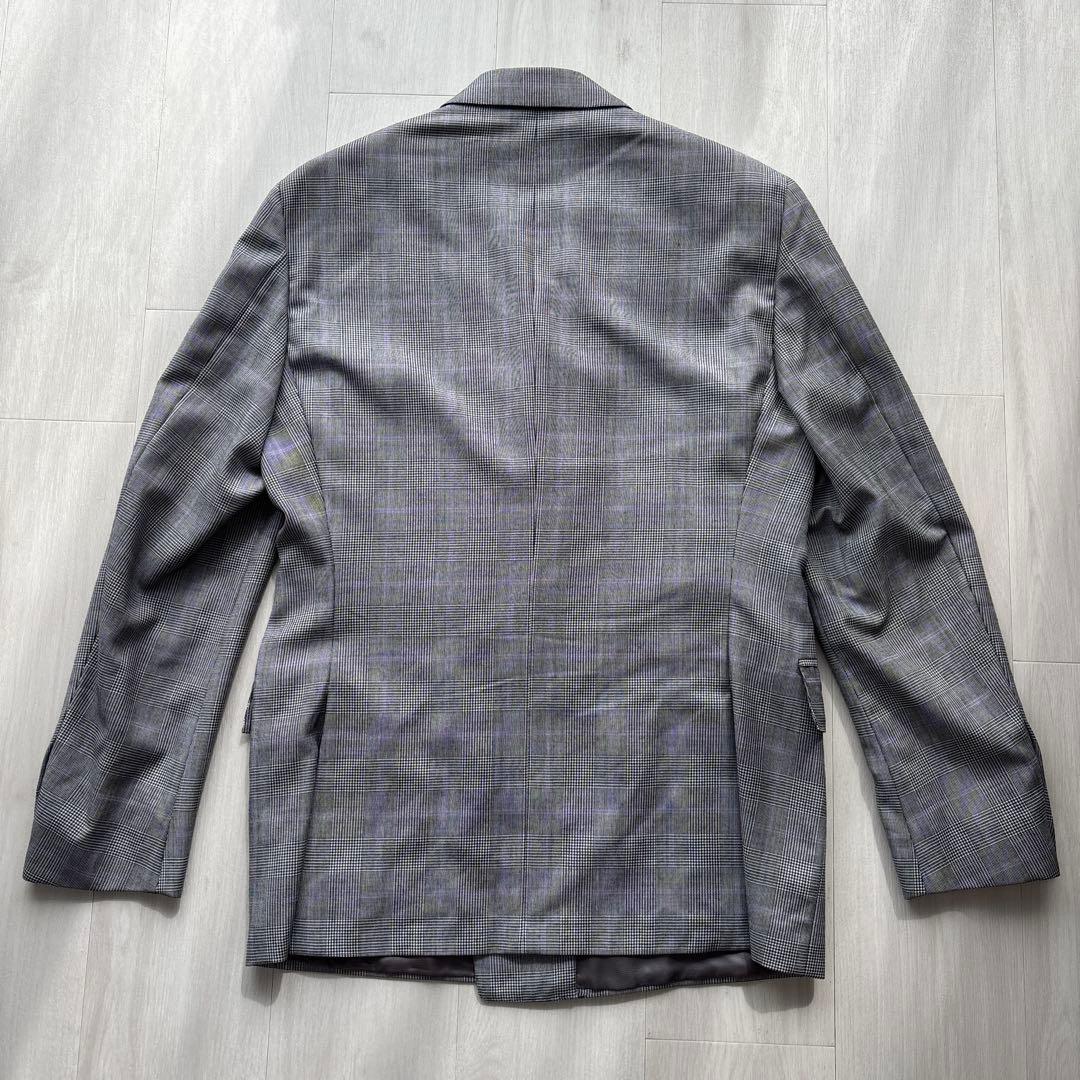 d*2様 Italy製90sポロラルフローレン　グレンチェック　ダブルテーラード