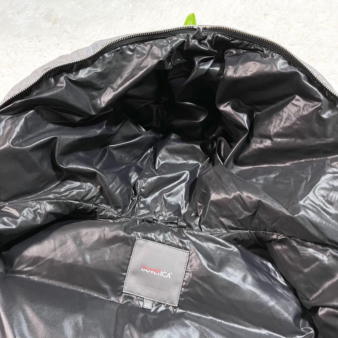 美品　デュベティカ　FEBEDUE　ダウンベスト　別注　カシミヤ混　40 グレー