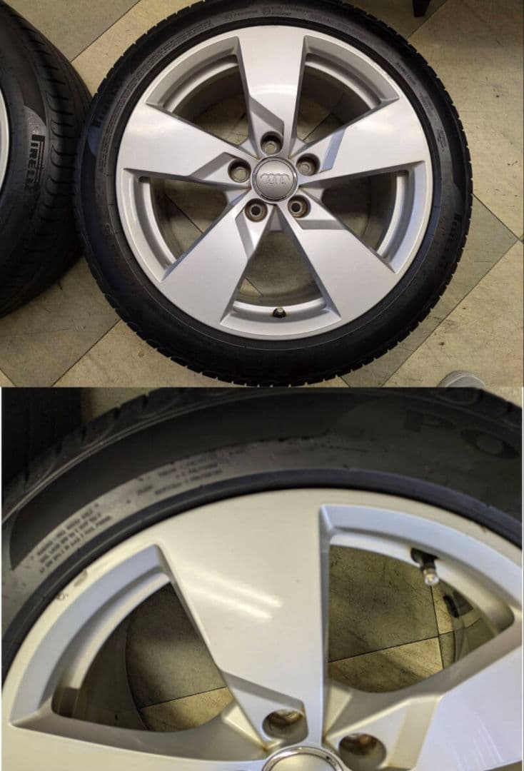 ヤマモト アウディ 8S TT純正17インチホイール 4本SET