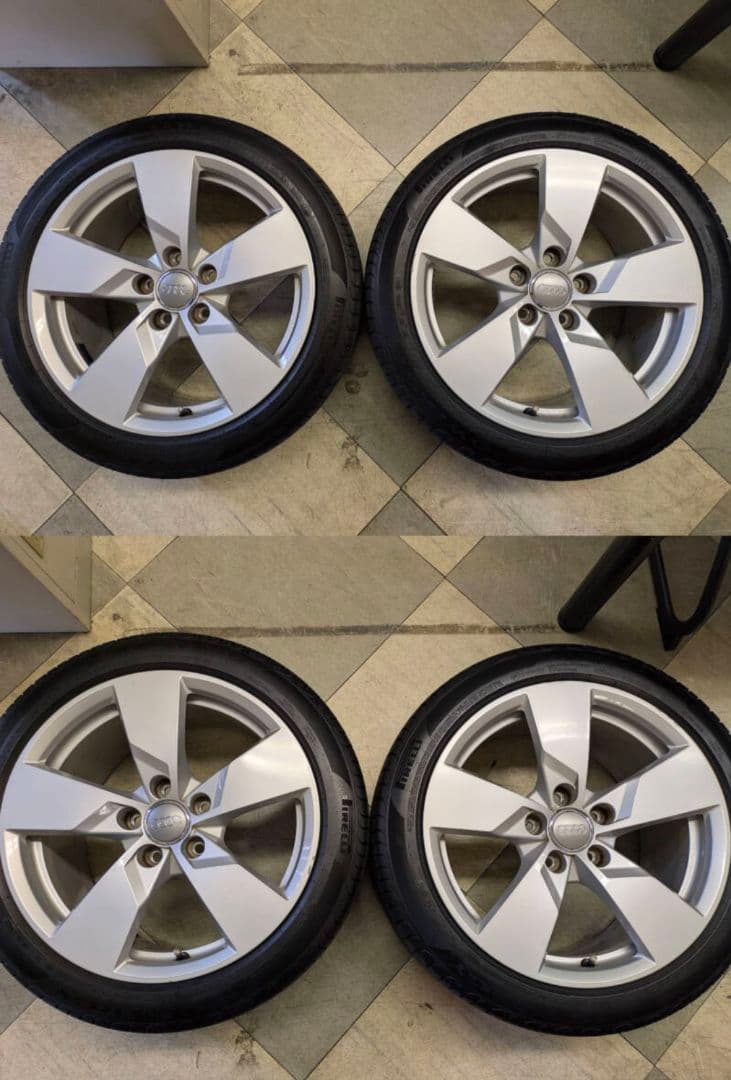 ヤマモト アウディ 8S TT純正17インチホイール 4本SET