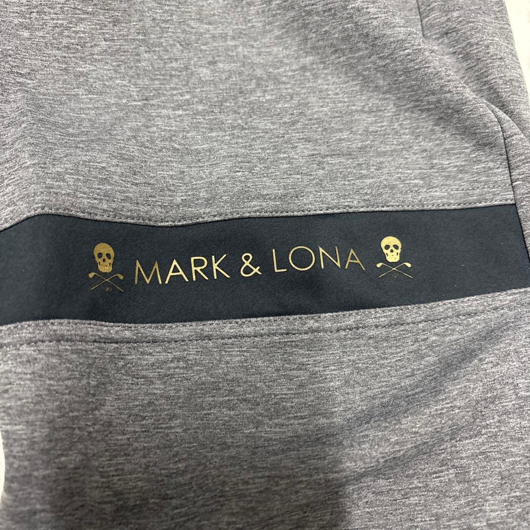 マークアンドロナ　グレーゴルフパンツ