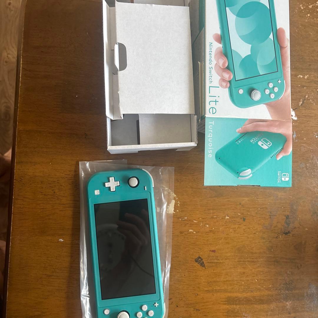Switch Lite本体 充電器欠品 ピクミン1.2等 すぐに遊べるソフト付き