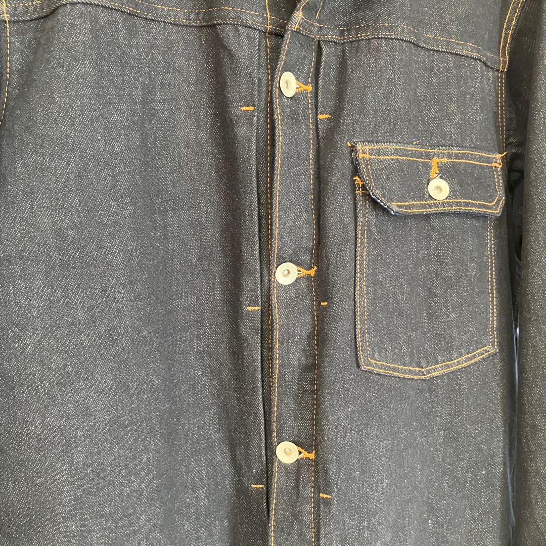 アダムエロペ　デニム　トラッカージャケット