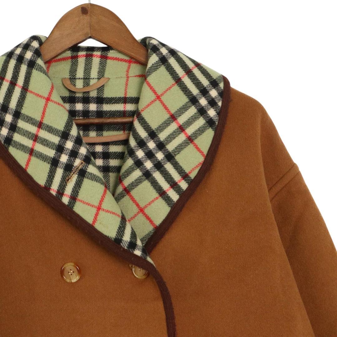 ✨良品✨Burberrys　バーバリー　ウール　コート　ノバチェック　英国製