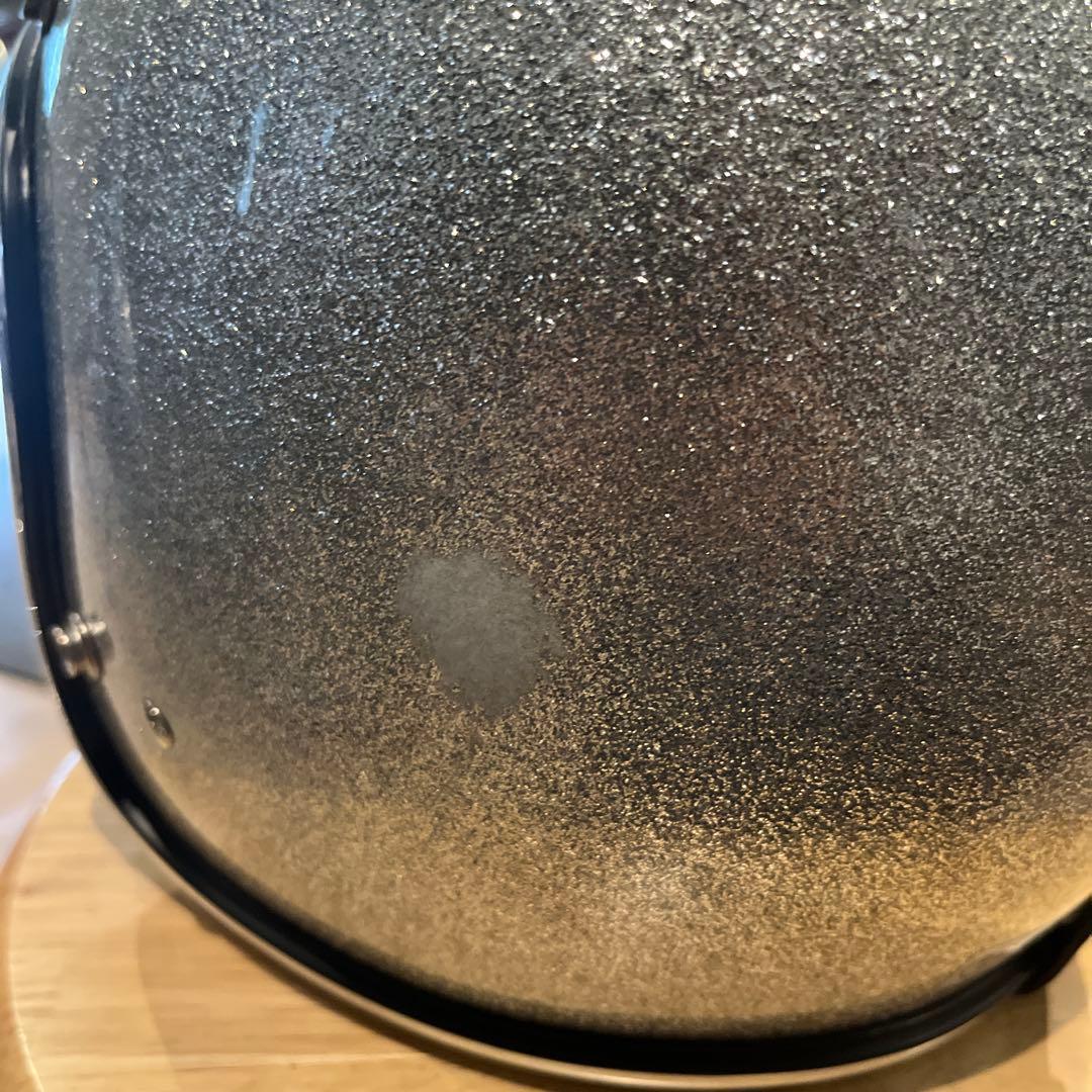 TT&COシルバー グリッター ジェットヘルメット子供、女性用