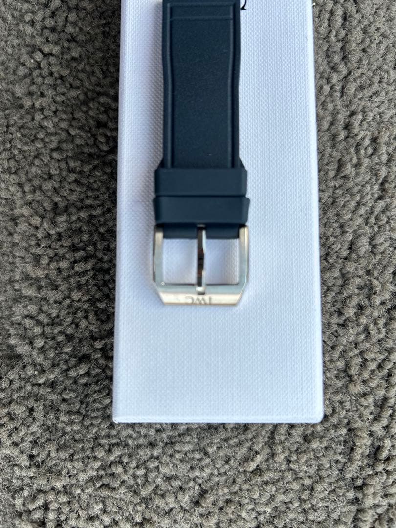 IWC ラバーストラップ　ブルー（紺色）XSサイズ　ラグ幅20mm