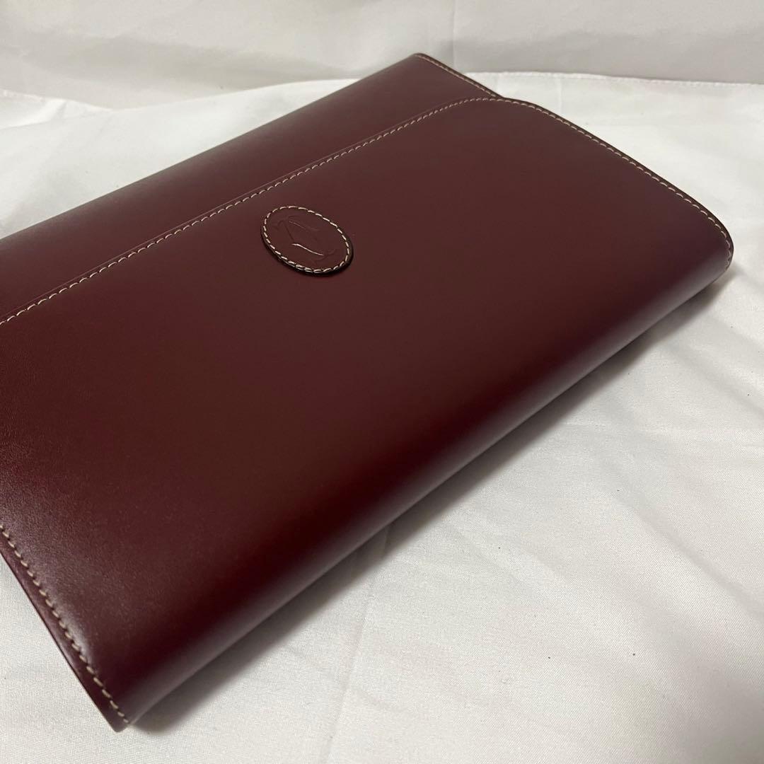 ✨️未使用✨　Cartier クラッチバッグ　セカンドバッグ　　レザー