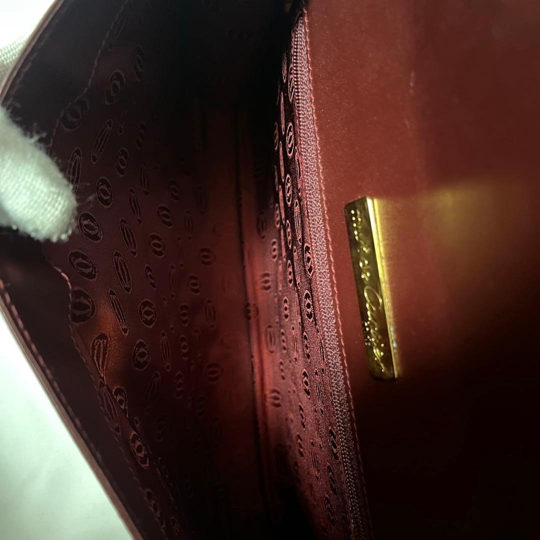 ✨️未使用✨　Cartier クラッチバッグ　セカンドバッグ　　レザー