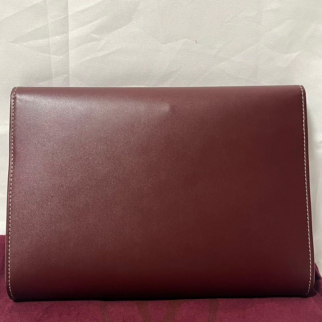 ✨️未使用✨　Cartier クラッチバッグ　セカンドバッグ　　レザー