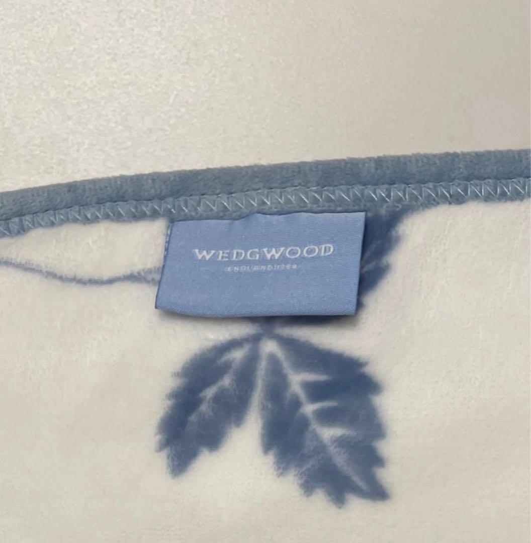 【激レア/実質新品】 ダブル毛布 ワイルドストロベリー　ブルー