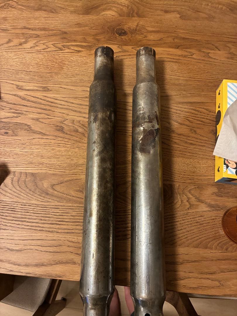 パウコ　フィッシュテールマフラー　ショベル　パン　ナックル　ビンテージハーレー