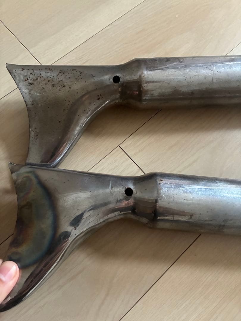 パウコ　フィッシュテールマフラー　ショベル　パン　ナックル　ビンテージハーレー