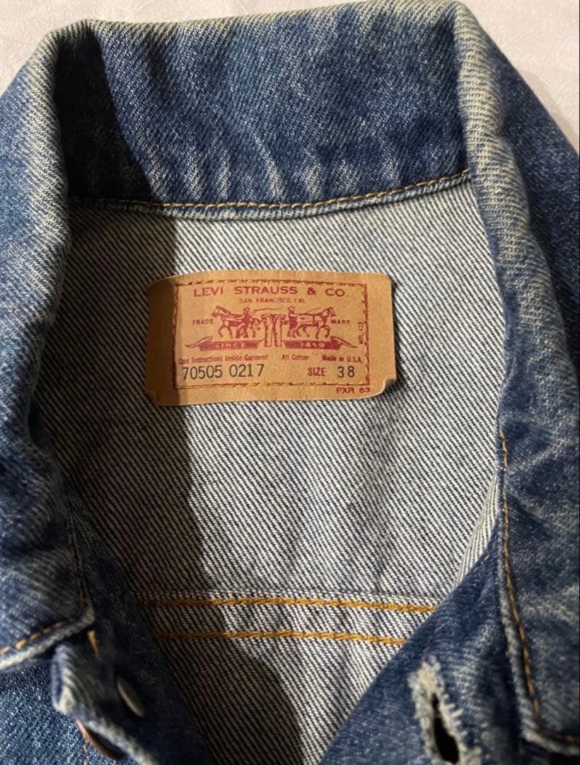 90s USA製 Levi'sリーバイス 4th 70505-0217