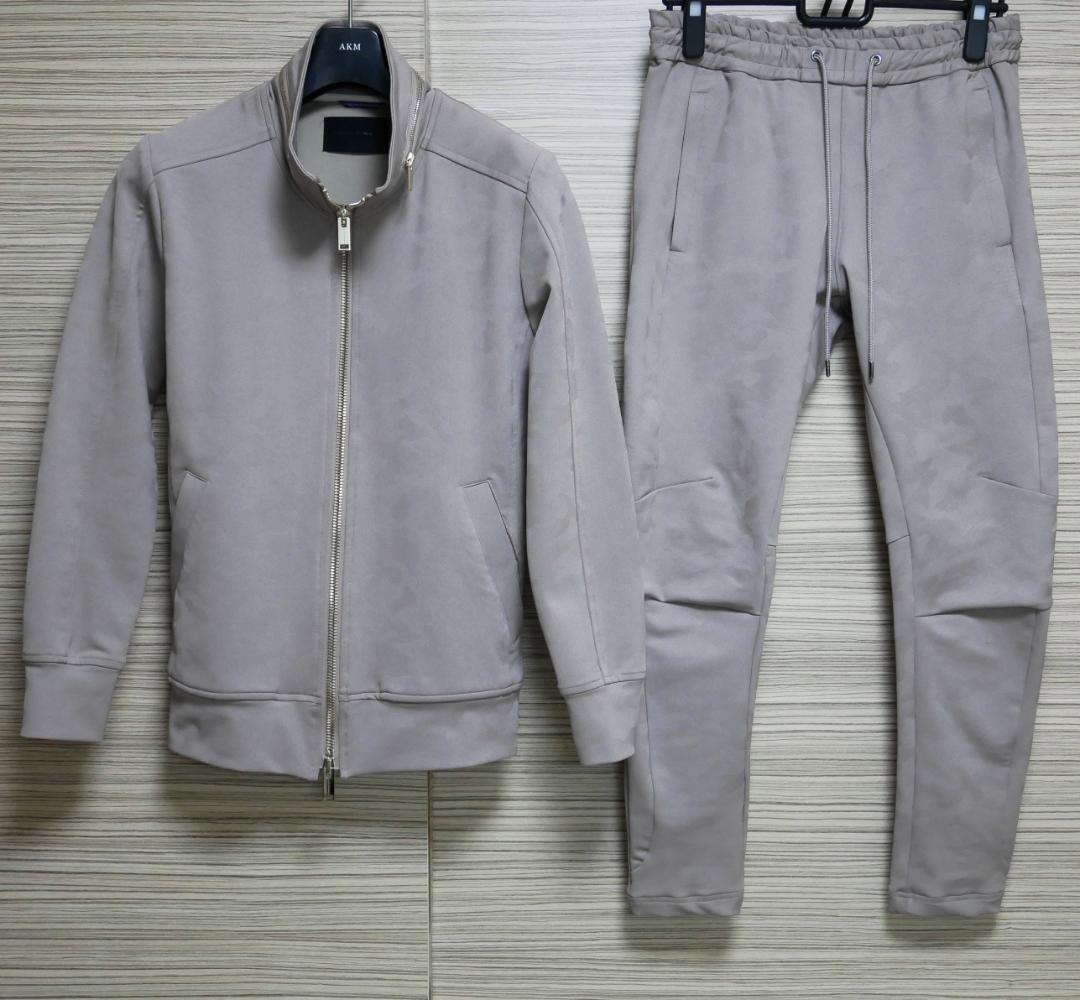 美品☆ジュンハシモト　シャドーカモ　トラックＪＫセットアップ　サイズ２（S）