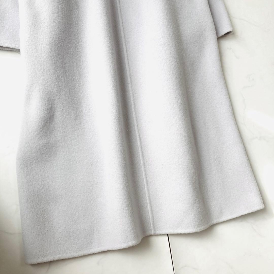 新品タグ付✨️アナイ　リバーコート　ベルテッド　フーデッド　ロング丈　38 M