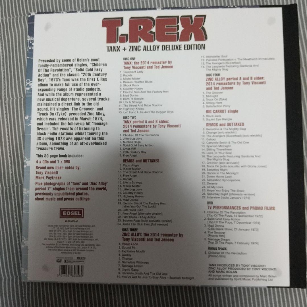 洋楽 T.Rex Tank+Zink Alloy Deluxe Editon