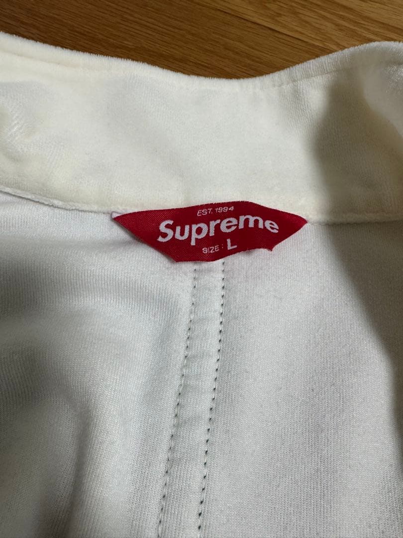 【上L_下Sセットアップ】Supreme Grid Taping Velour