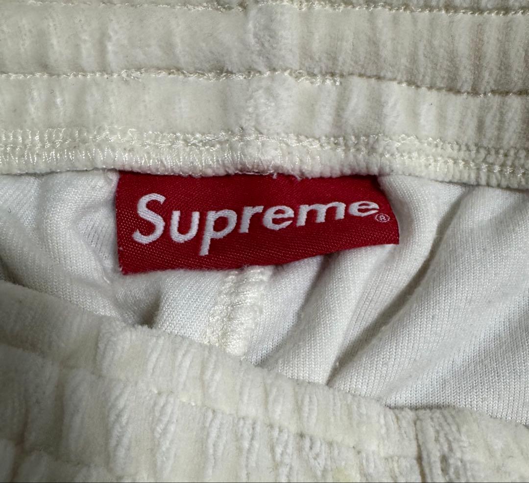 【上L_下Sセットアップ】Supreme Grid Taping Velour