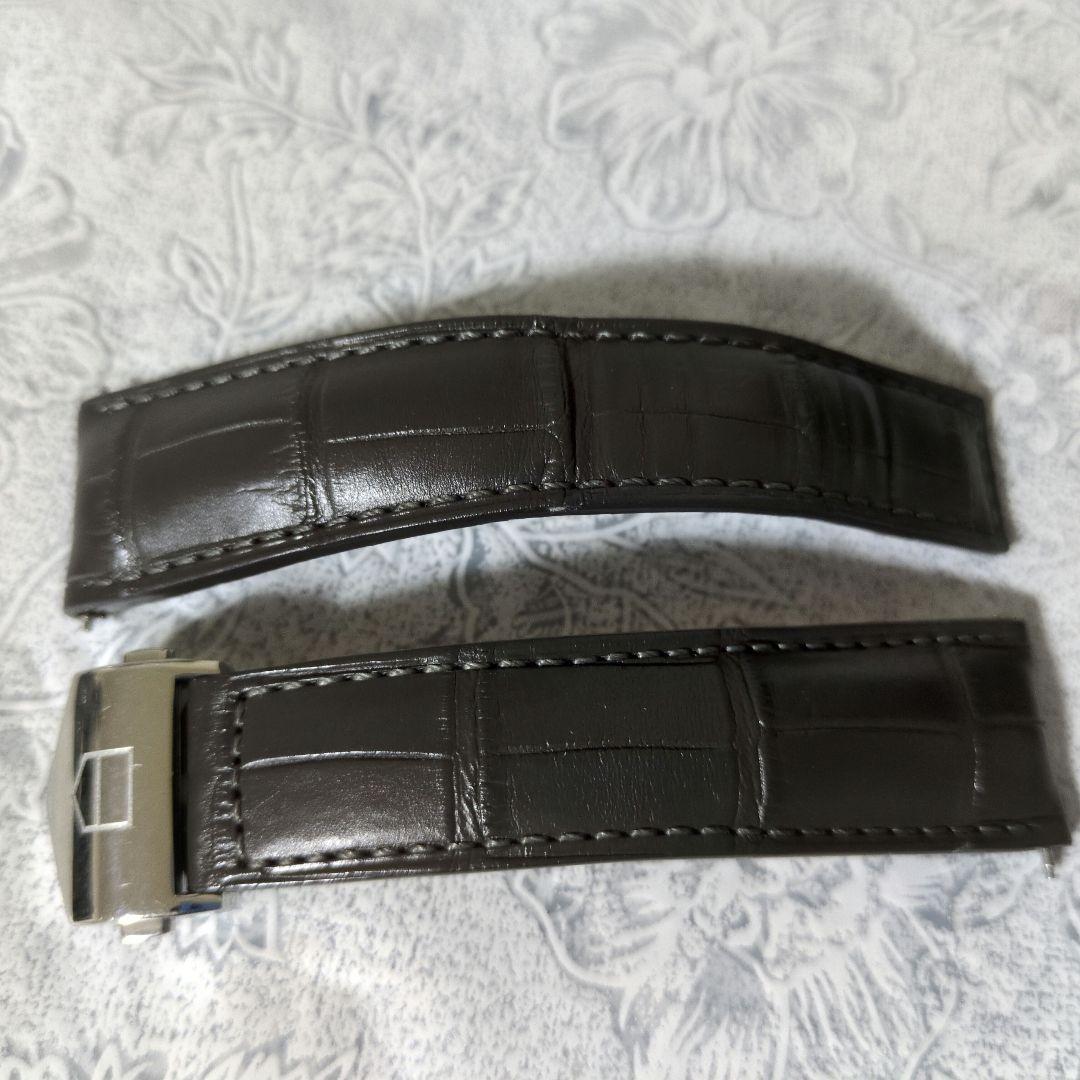TAG Heuer 　タグホイヤー 純正レザーベルト　純正Dバックル付き