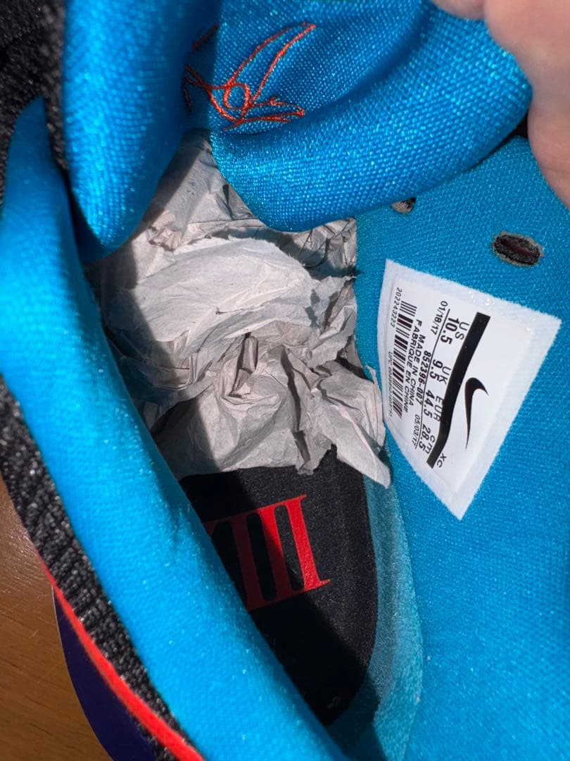 美品 ナイキ カイリー３ Nike Kyrie 3\"Kyrache Light\"