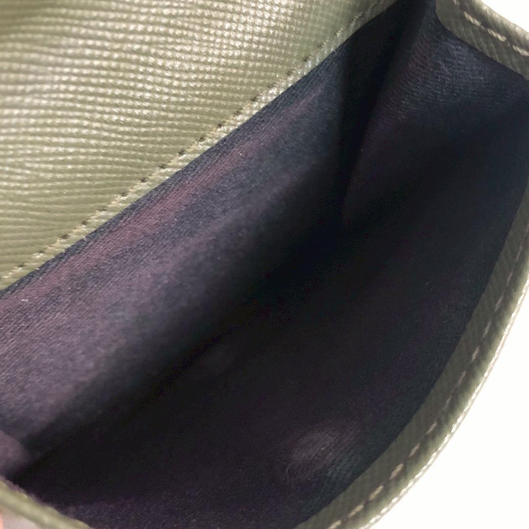 MARNI マルニ 二つ折り財布 小物 グリーン ミニ財布