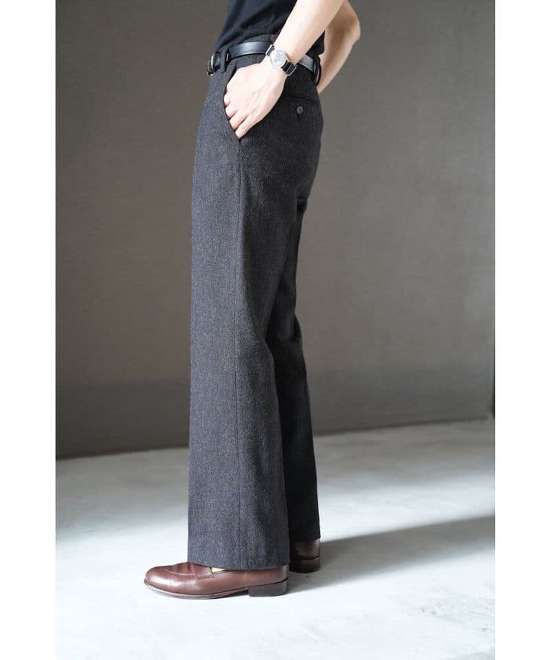 m's braque フレアパンツ bisown niceness 柿乃葉