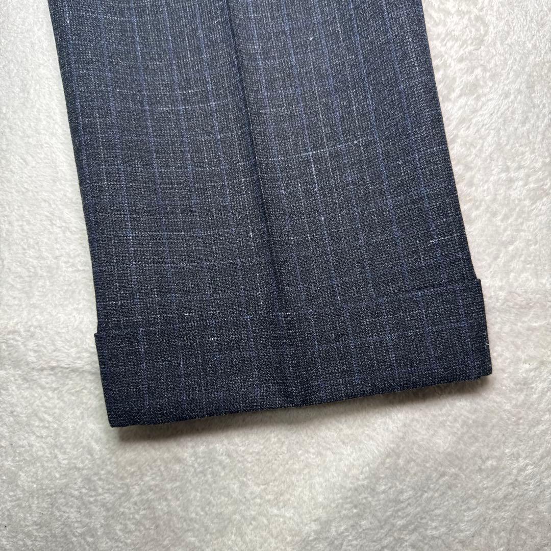 67 春夏用　未使用　インコテックス　スラックス　44 グレー