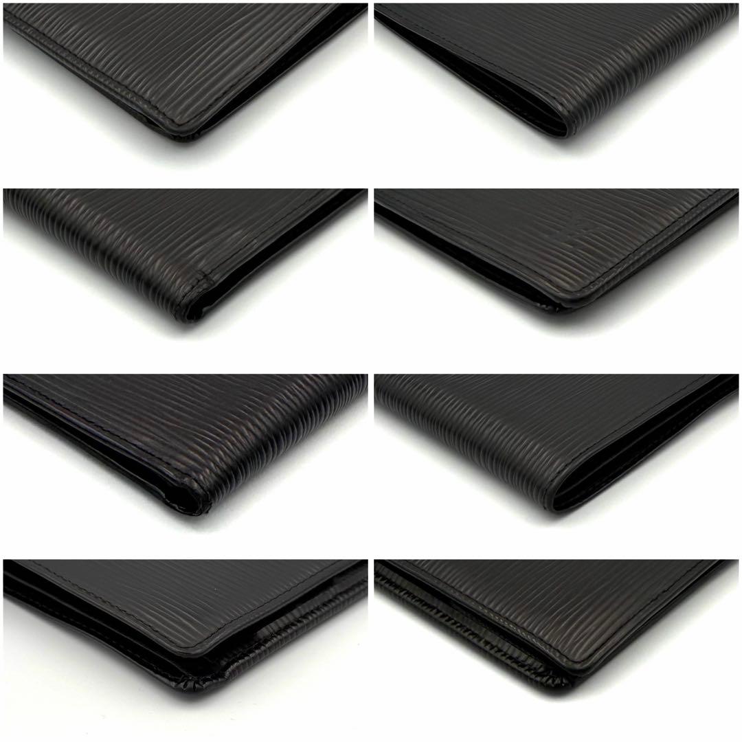 ルイヴィトン エピ ポルトビエカルトクレディモネ 二つ折り財布 ブラック 黒