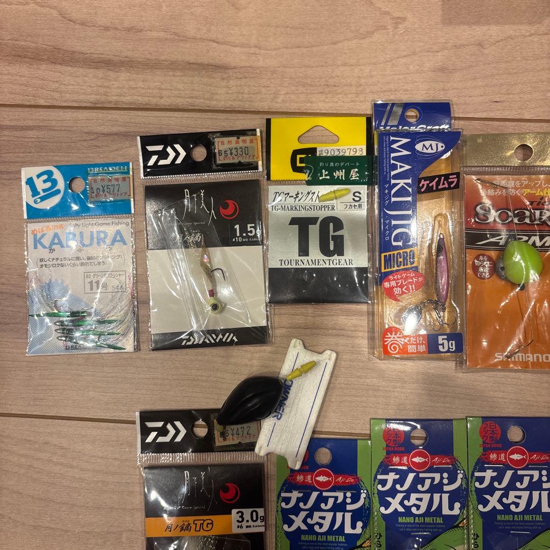 アジング引退セット　ワーム　ルアー　新品多数　VS-7055N