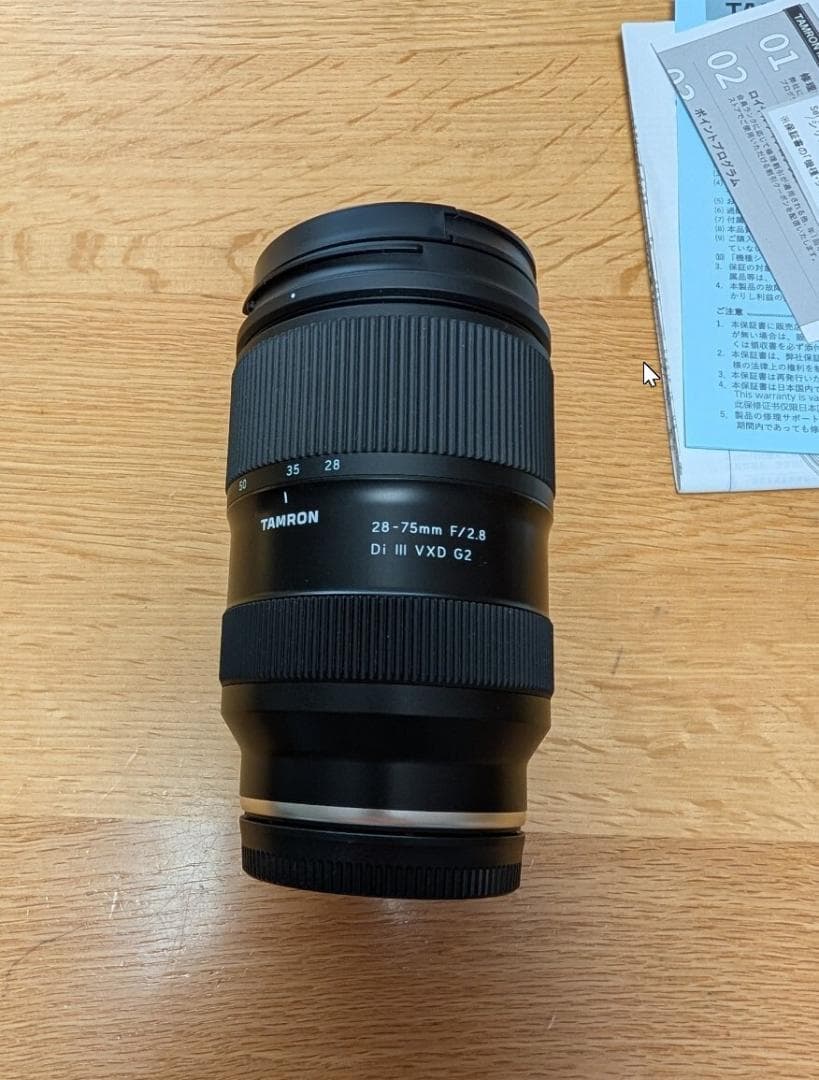 TAMRON 28-75mm F2.8 Di III VXD G2（A063）E