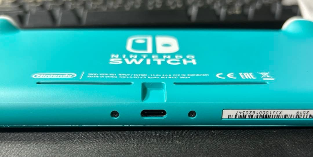 Nintendo Switch Lite ターコイズ　【ジャンク品】