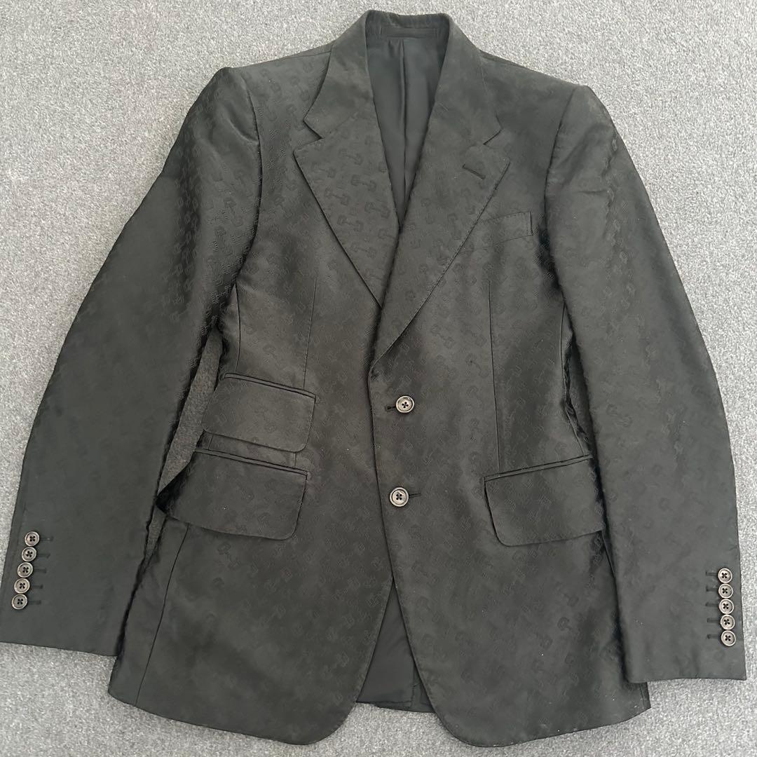 【大幅お値下げ中】GUCCI グッチ　ジャケット　ホースビット　柄