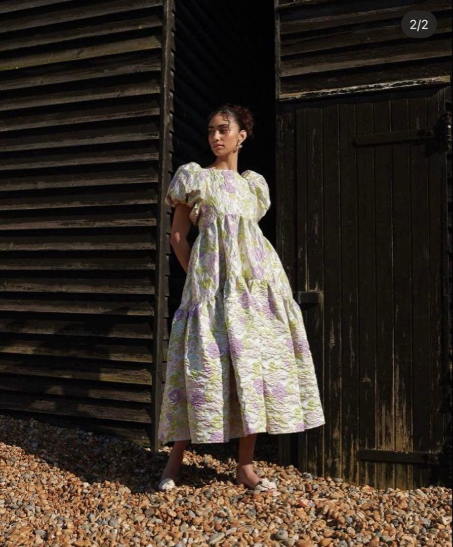 完売限定品 sisterjane シスタージェーン ジャガードドレス ワンピース