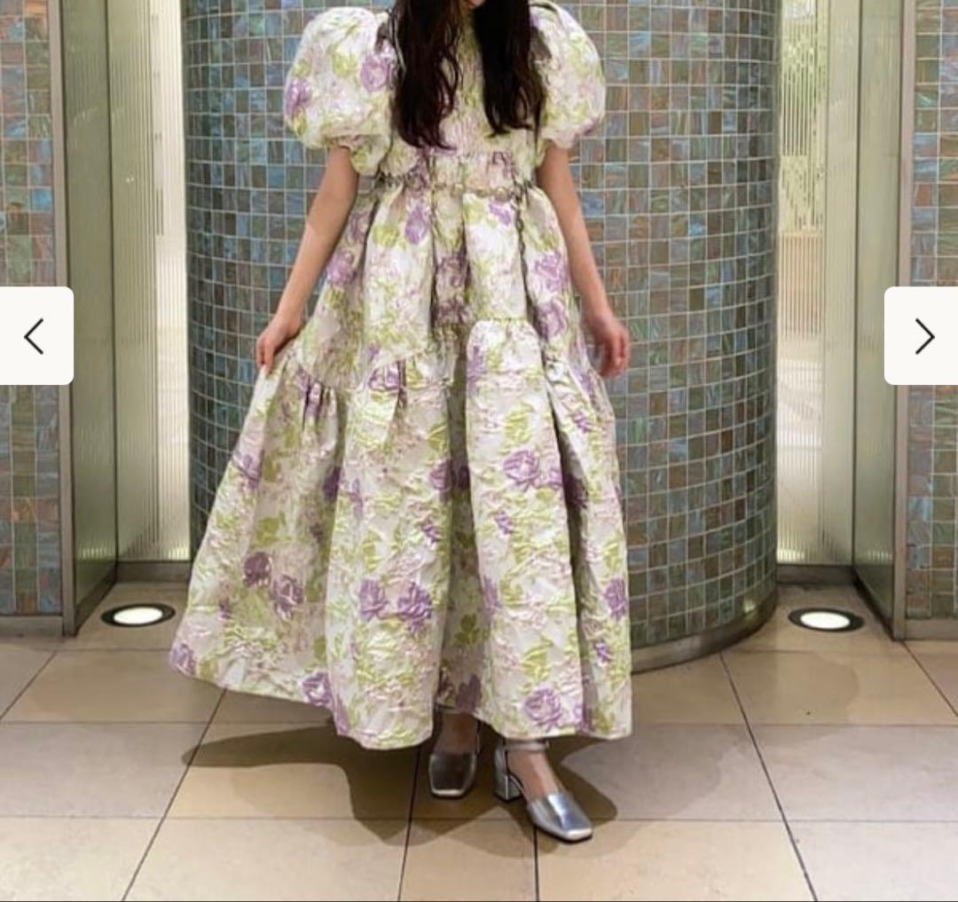 完売限定品 sisterjane シスタージェーン ジャガードドレス ワンピース