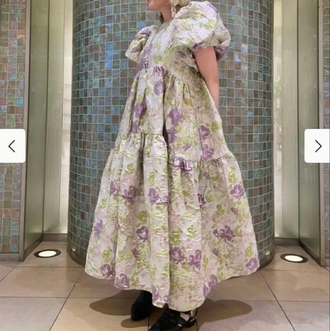 完売限定品 sisterjane シスタージェーン ジャガードドレス ワンピース