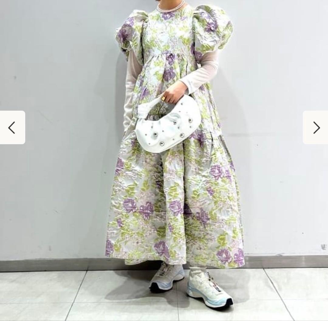 完売限定品 sisterjane シスタージェーン ジャガードドレス ワンピース